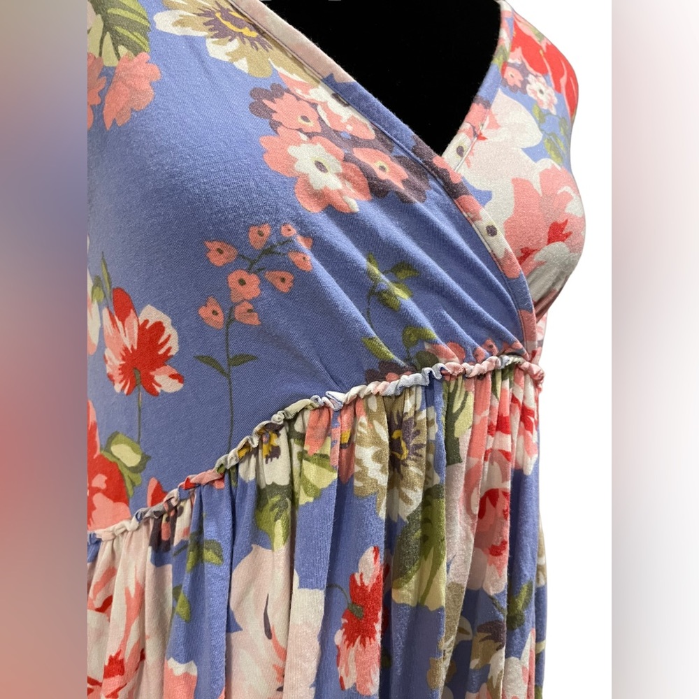 Matilda Jane The Adventure Begins as a Rose Floral Wrap Style Babydoll Blouse - Picture 2 of 7